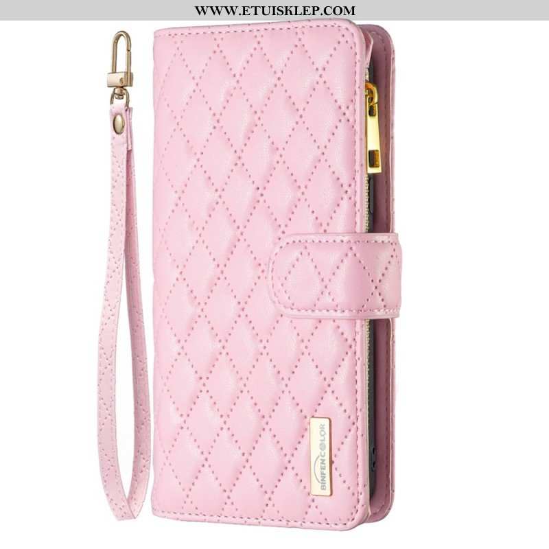 Etui Folio do Xiaomi 12T / 12T Pro Kolorystyka Binfen Pikowana